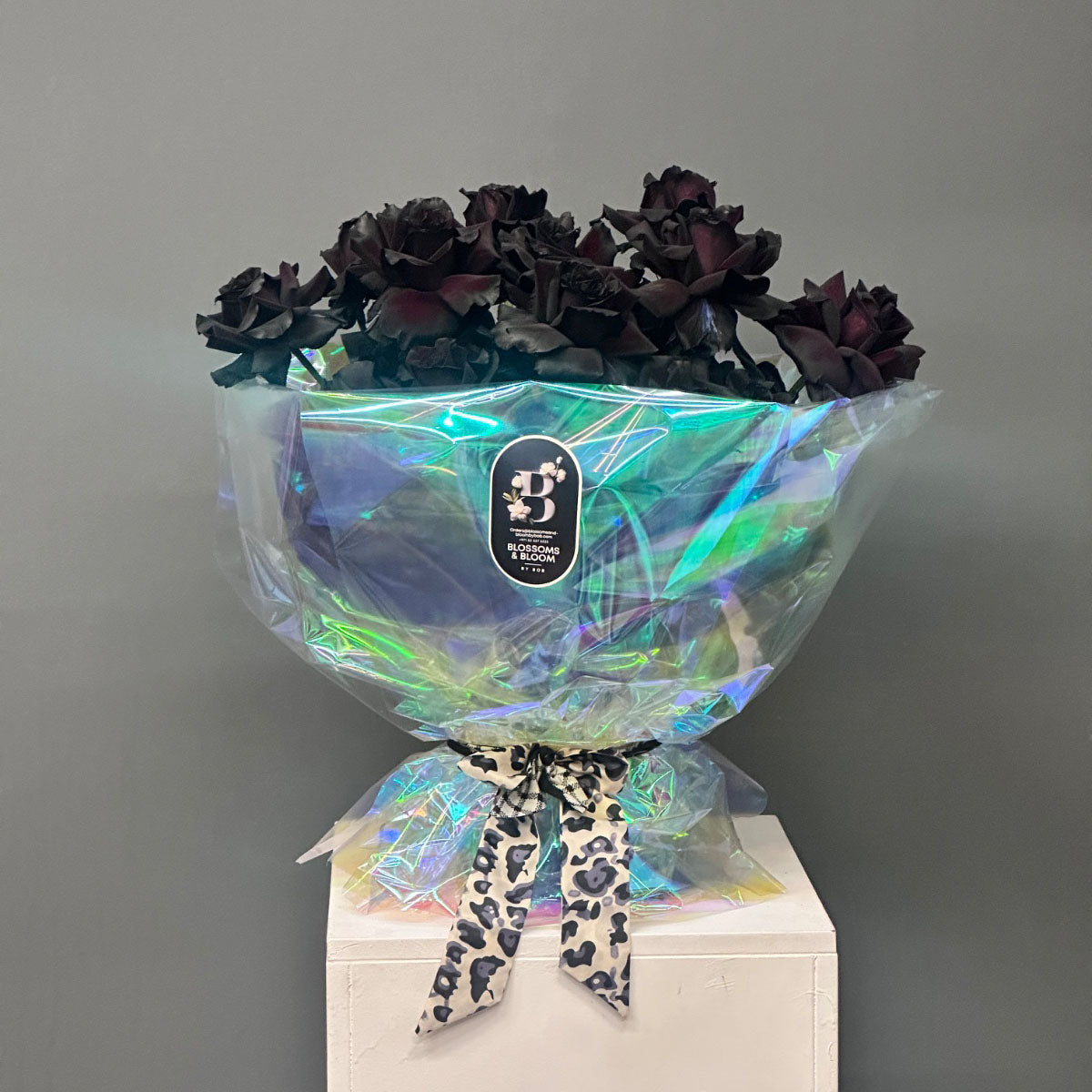 Black Velvet Rose Bouquet