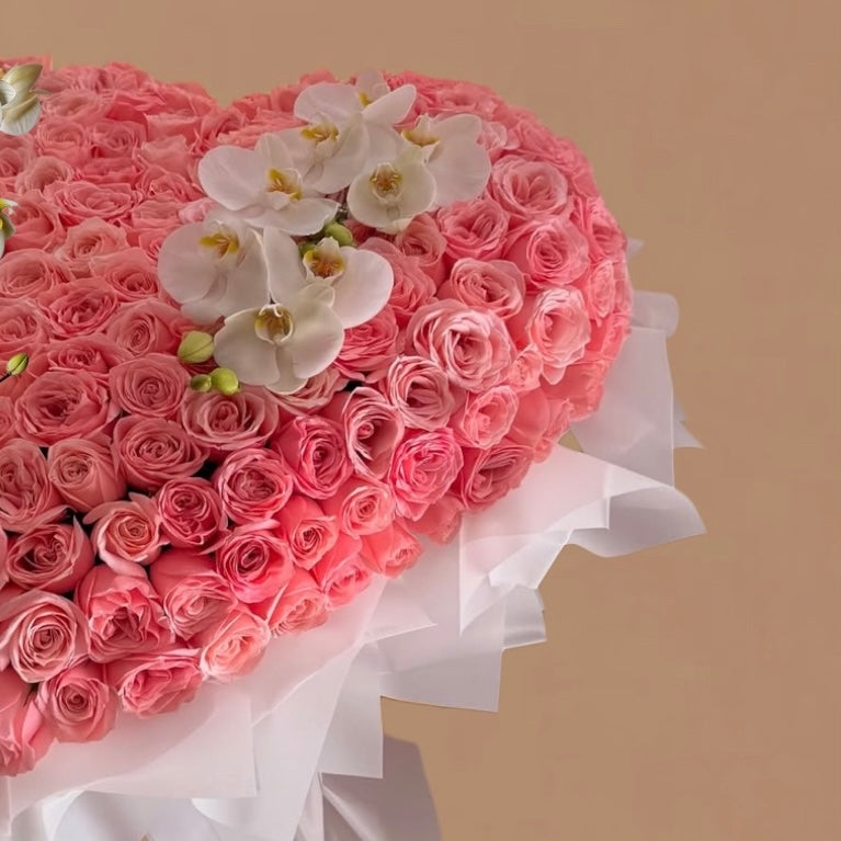 Heart beat bouquet