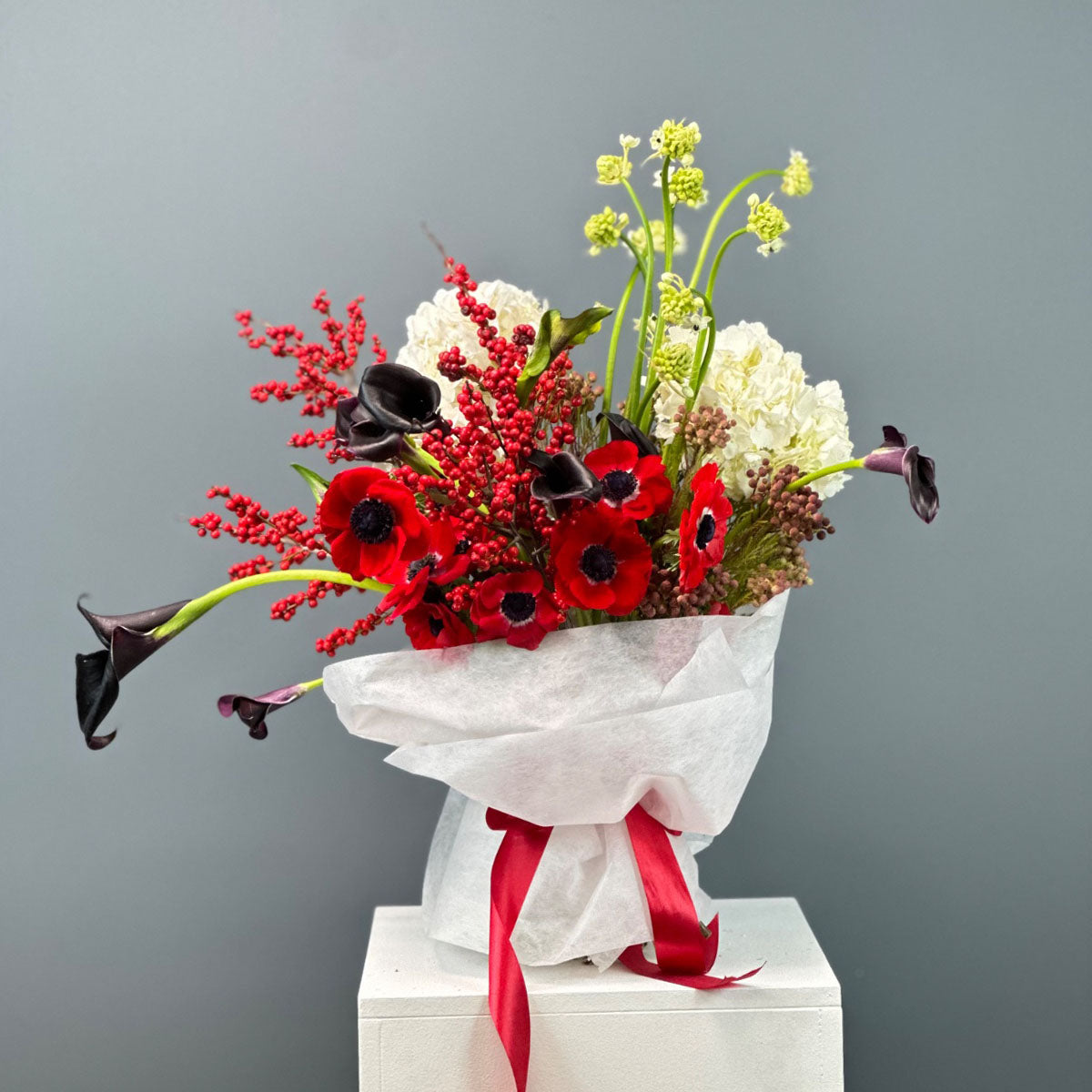 Velvet Harmony Hand Bouquet