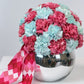 Blush Blue Bloom Vase