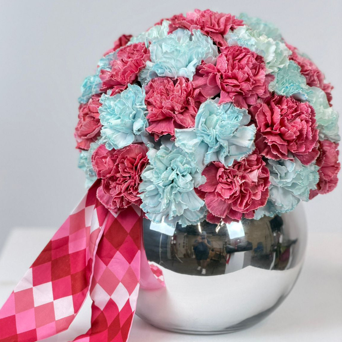 Blush Blue Bloom Vase