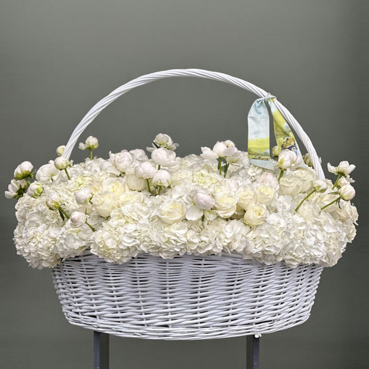 Cloud White Basket