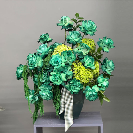 Emerald Grace Vase
