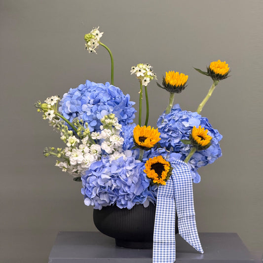 Hydrangea Elegance Vase