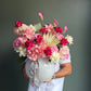 Velvet Blush Elegance Vase