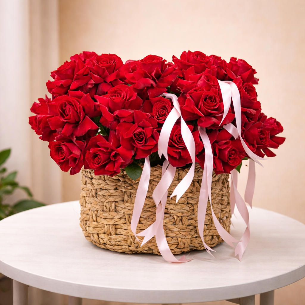 Niagara Falls Red basket