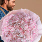 Blushing face bouquet