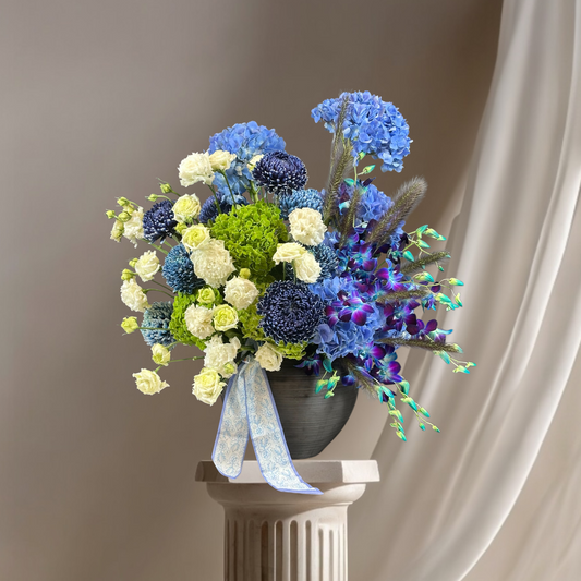 Purple Blue Harmony Bouquet