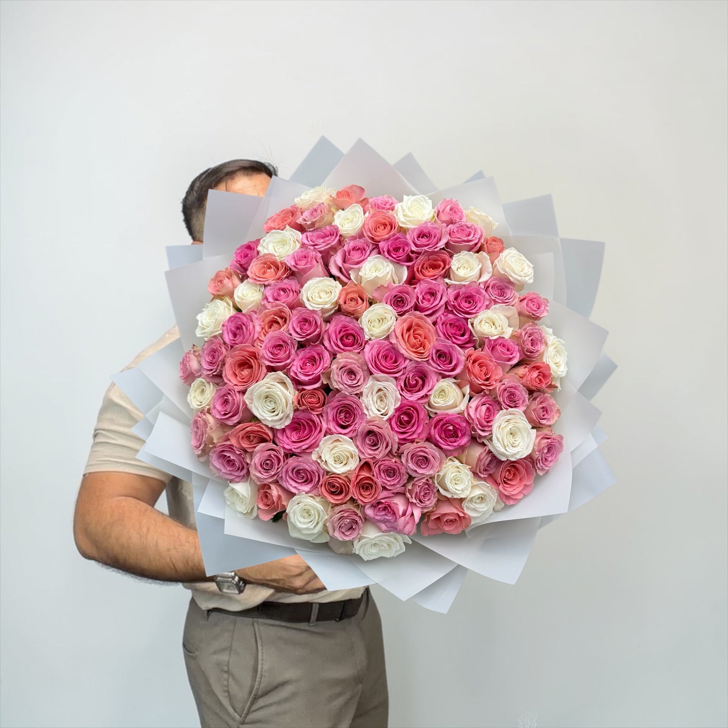 Newborn Baby Boy and Baby Girl Flowers