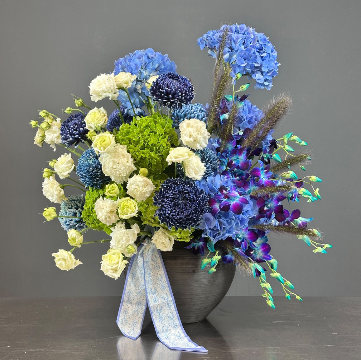 Purple Blue Harmony Bouquet