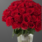 Royal Ruby Roses Vase