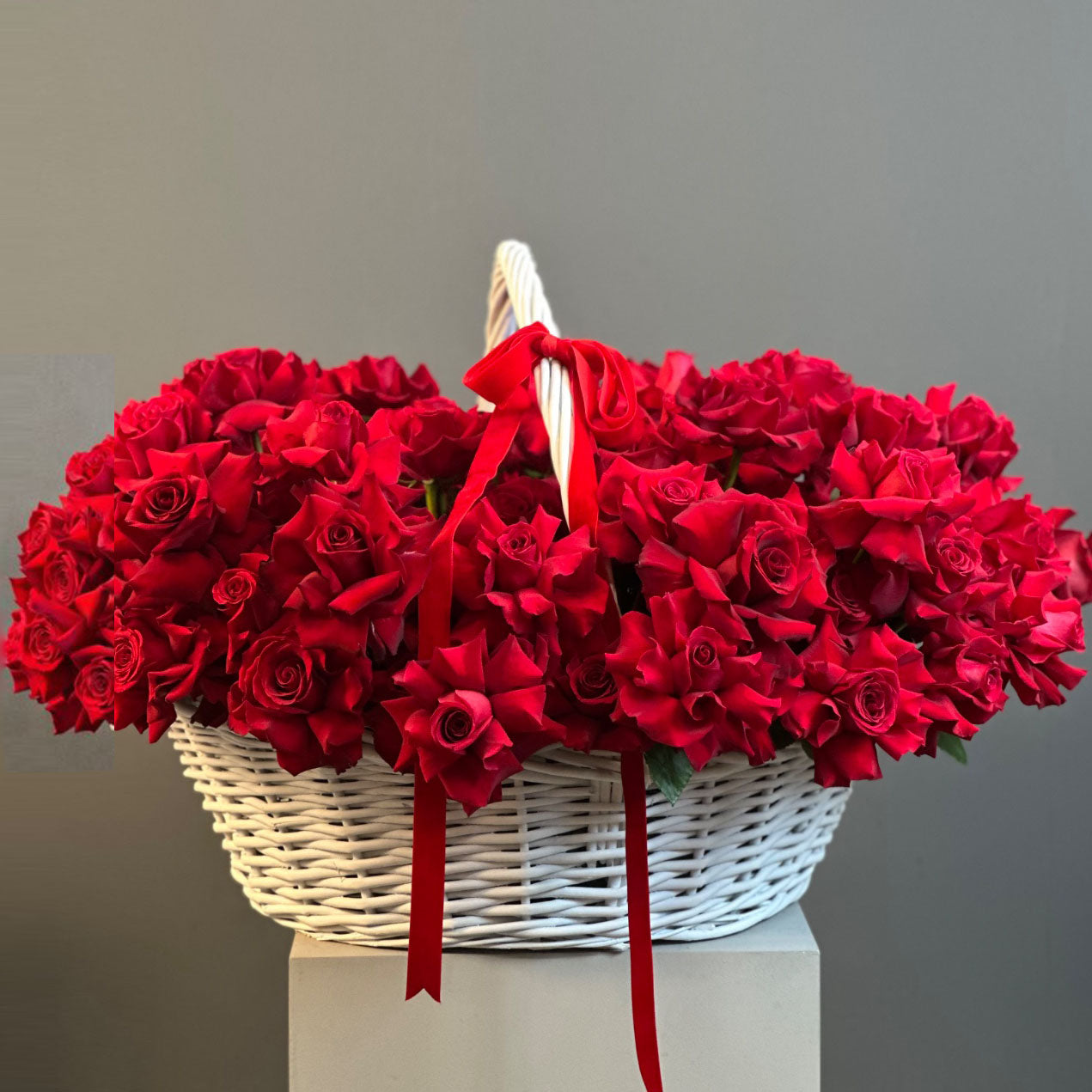Valentine’s Red Romance Basket