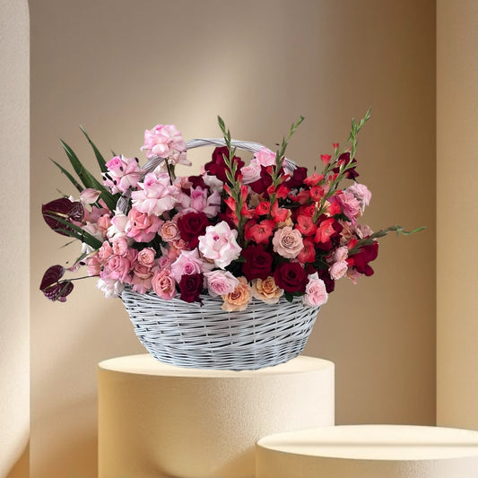 Colorful Love Basket