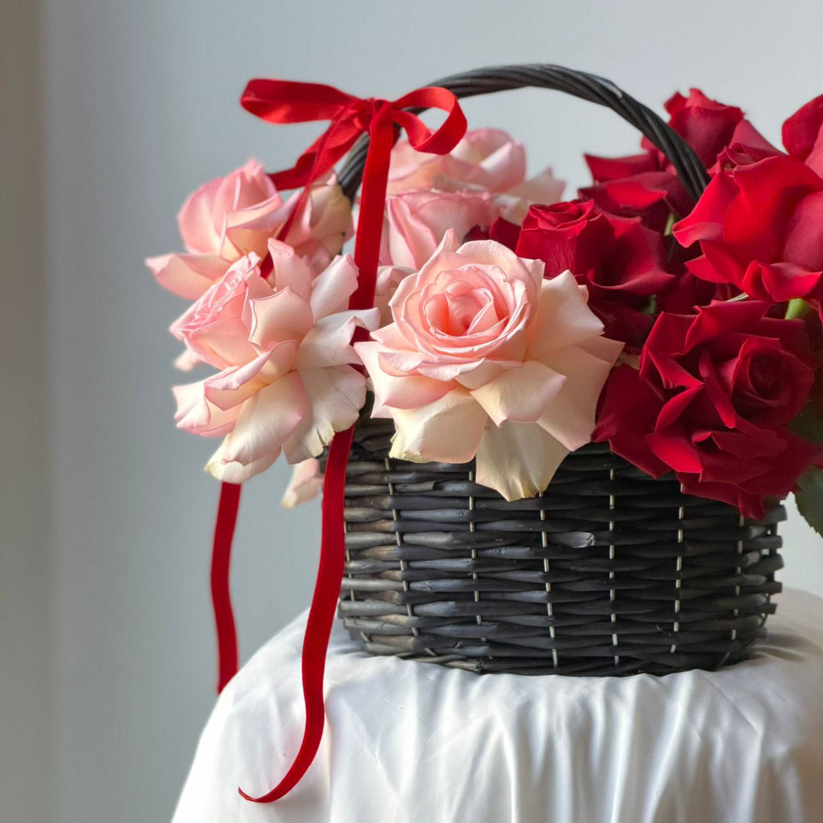 Rosy Love Basket