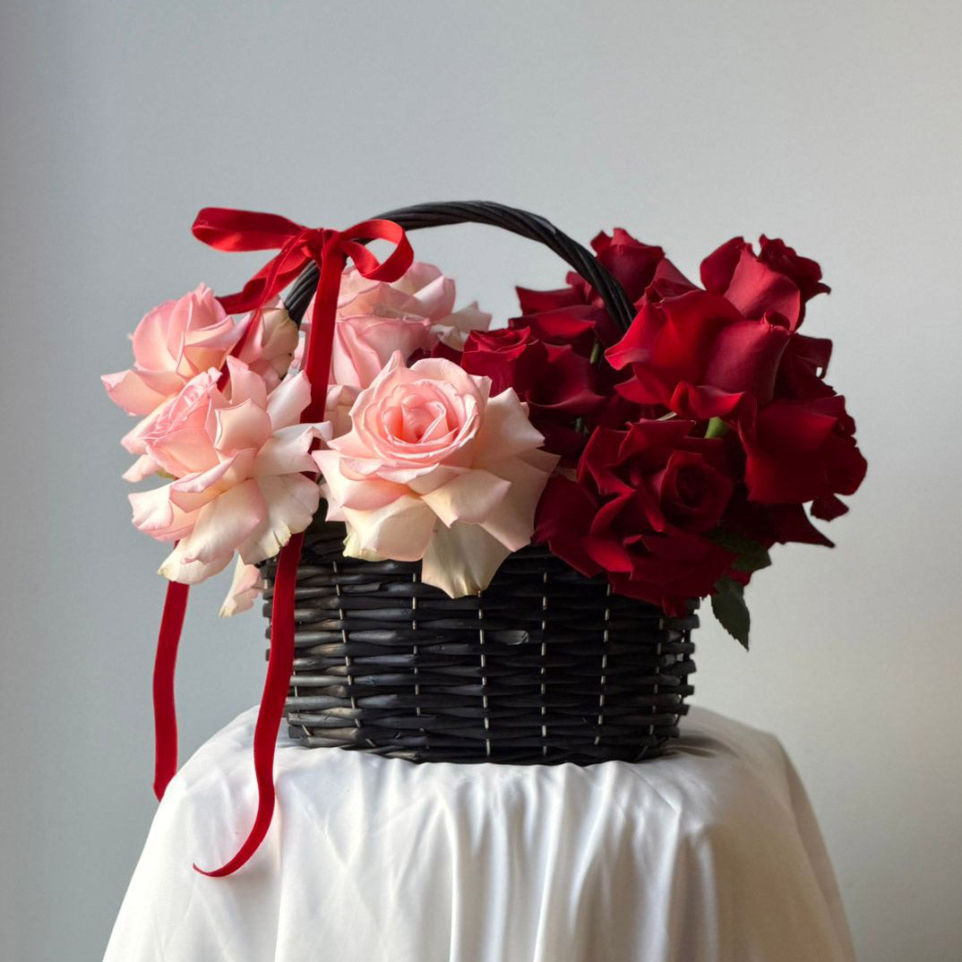 Rosy Love Basket