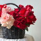 Rosy Love Basket