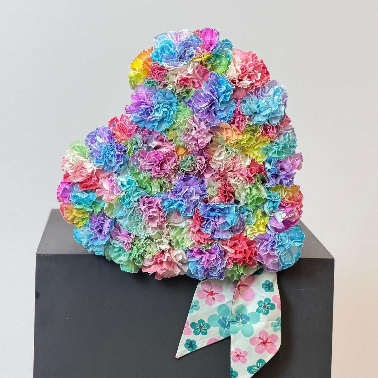 Color Burst Heart Bouquet